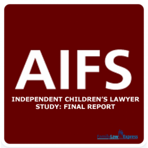 Independent Children’s Lawyer Study: Final Report 