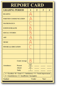 school report card