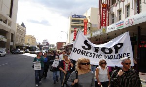 Silent Domestic Violence Memorial March