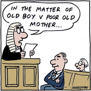 Judge slams old boy who sued mother over estate Judge slams old boy who sued mother over estate