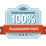 100% plagiarism Free badge