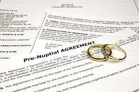 pre-nuptial agreement