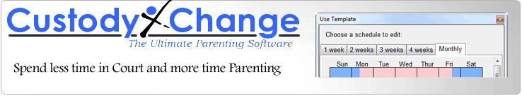 child custody software