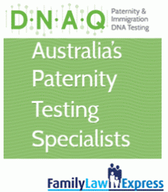 Australian Paternity Testing – Legal (Court admissable) paternity test