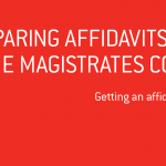 Preparing Affidavits for the Magistrates Court